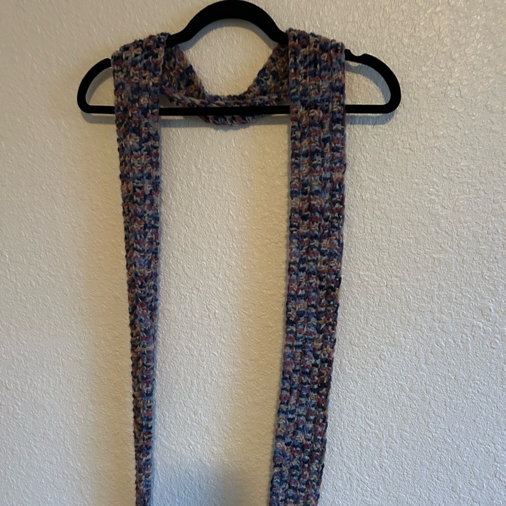 Multicolor Chunky Knit Scarf